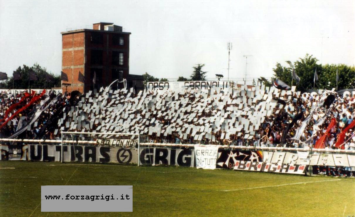 Derby Alessandria-Novara 1990/91 -promozione in C1-