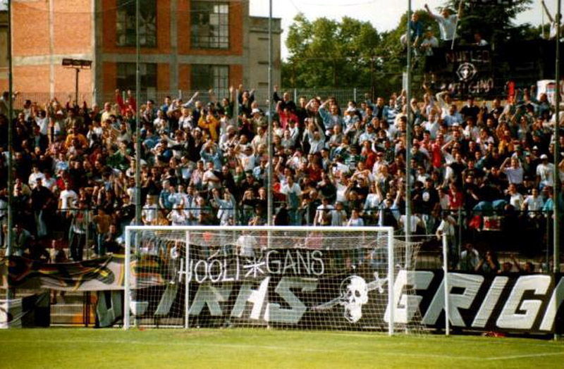 La curva esplode al goal di Vivani!!!!!!!!!